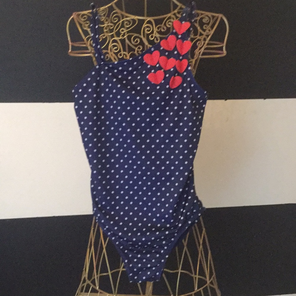 I am selling a red white and blue swimsuit